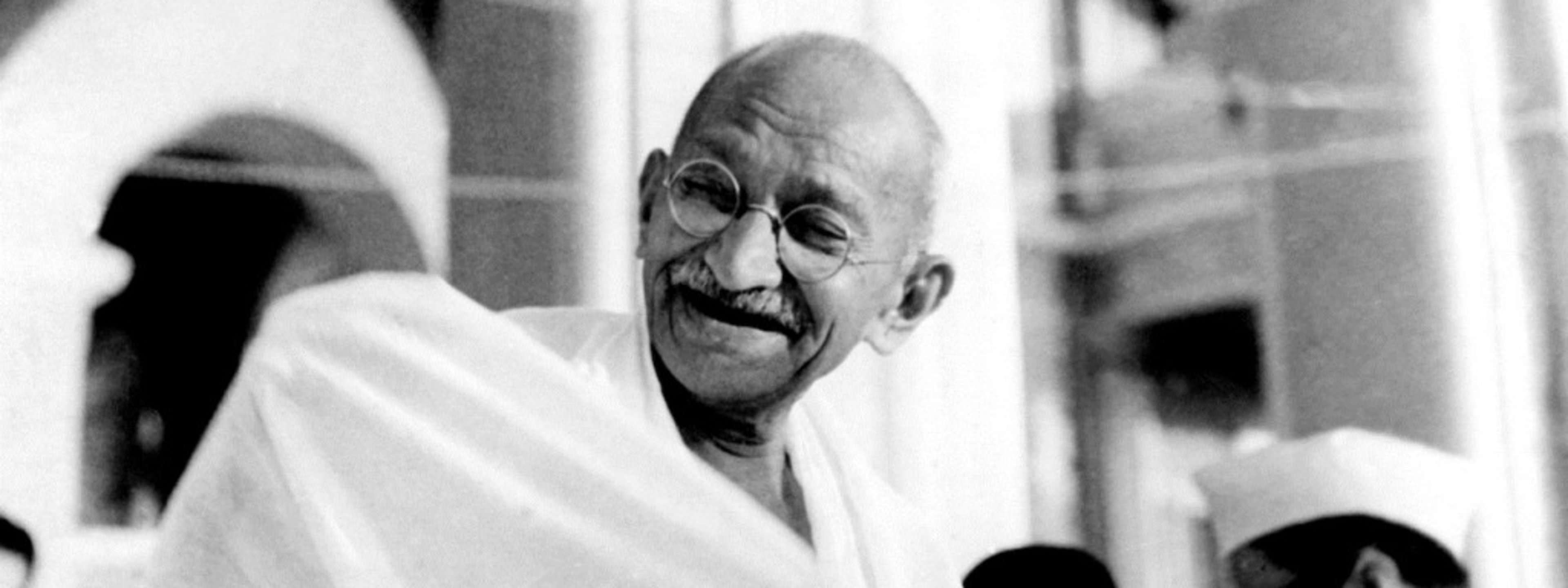 profile background image of mahatma gandhi