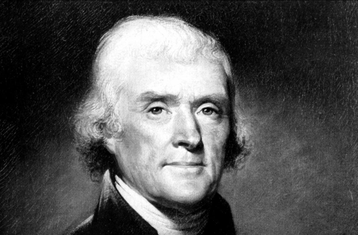 profile background image of thomas jefferson